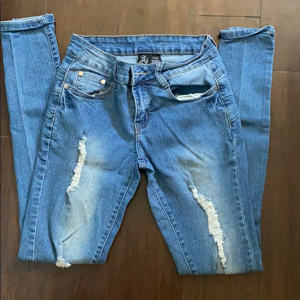 Fashion Nova Medium Rise Jeans
